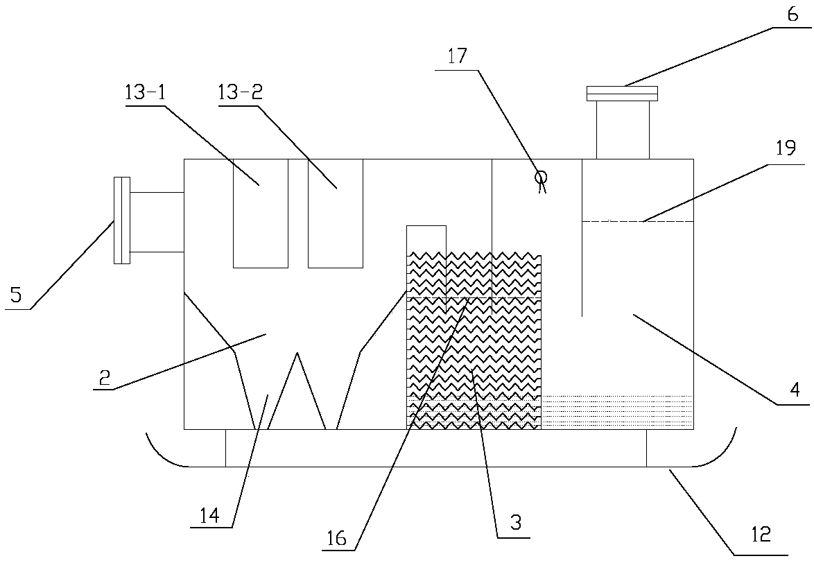 Multi-stage totally-enclosed mining drilling and dust removal device