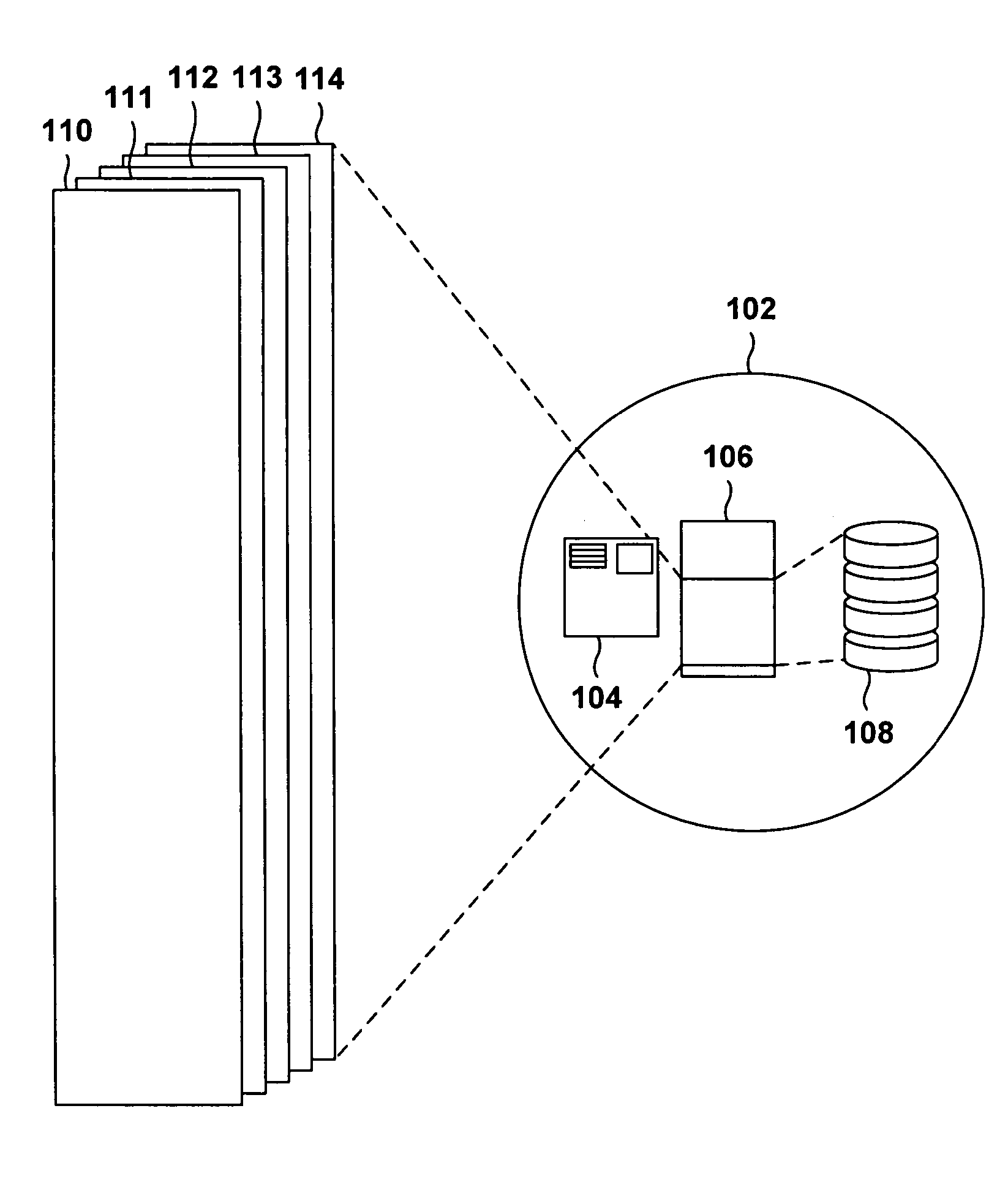 Method for efficient virtualization of physical memory in a virtual-machine monitor