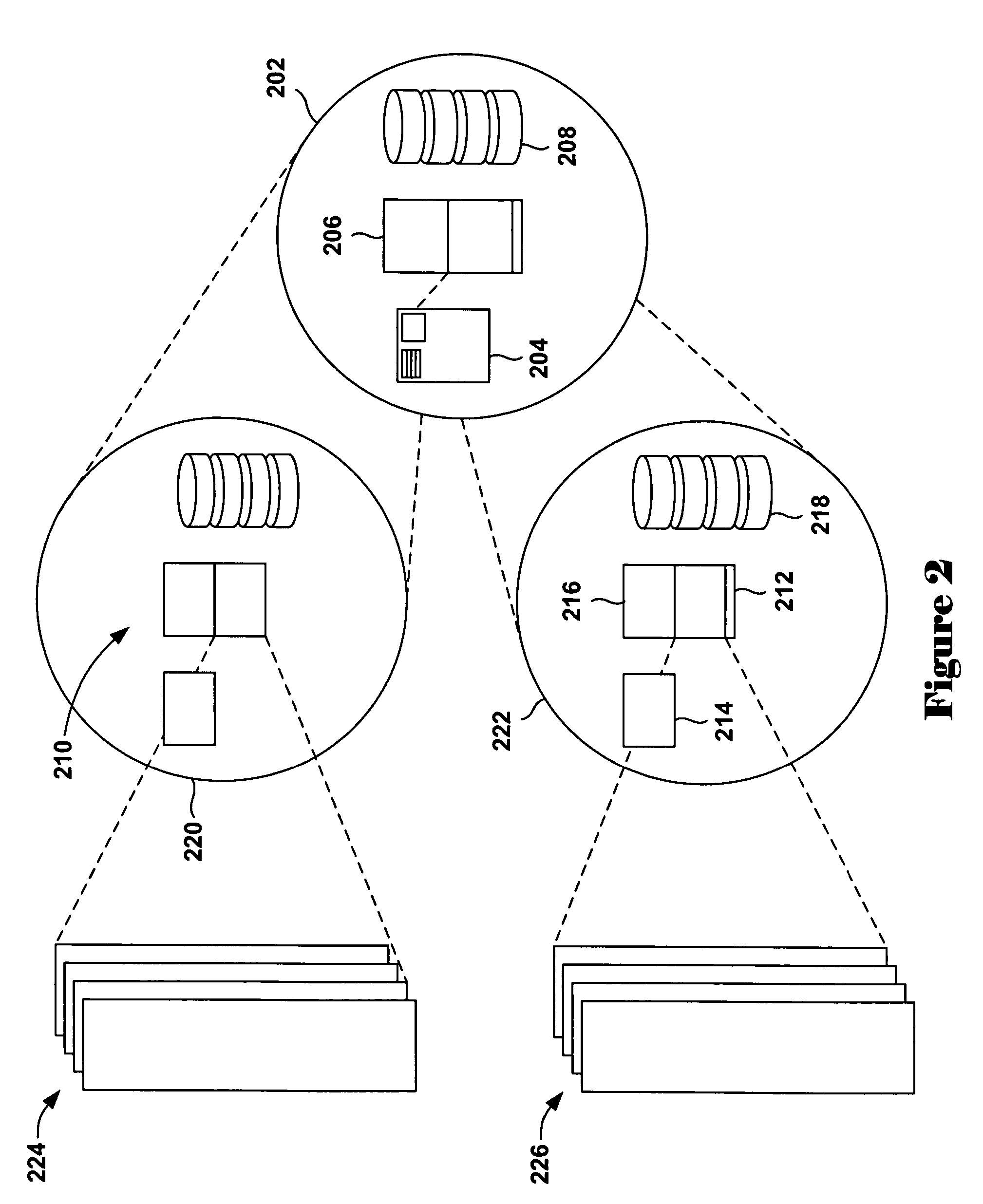 Method for efficient virtualization of physical memory in a virtual-machine monitor