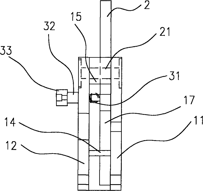 Handling equipment and safety stopping device thereof