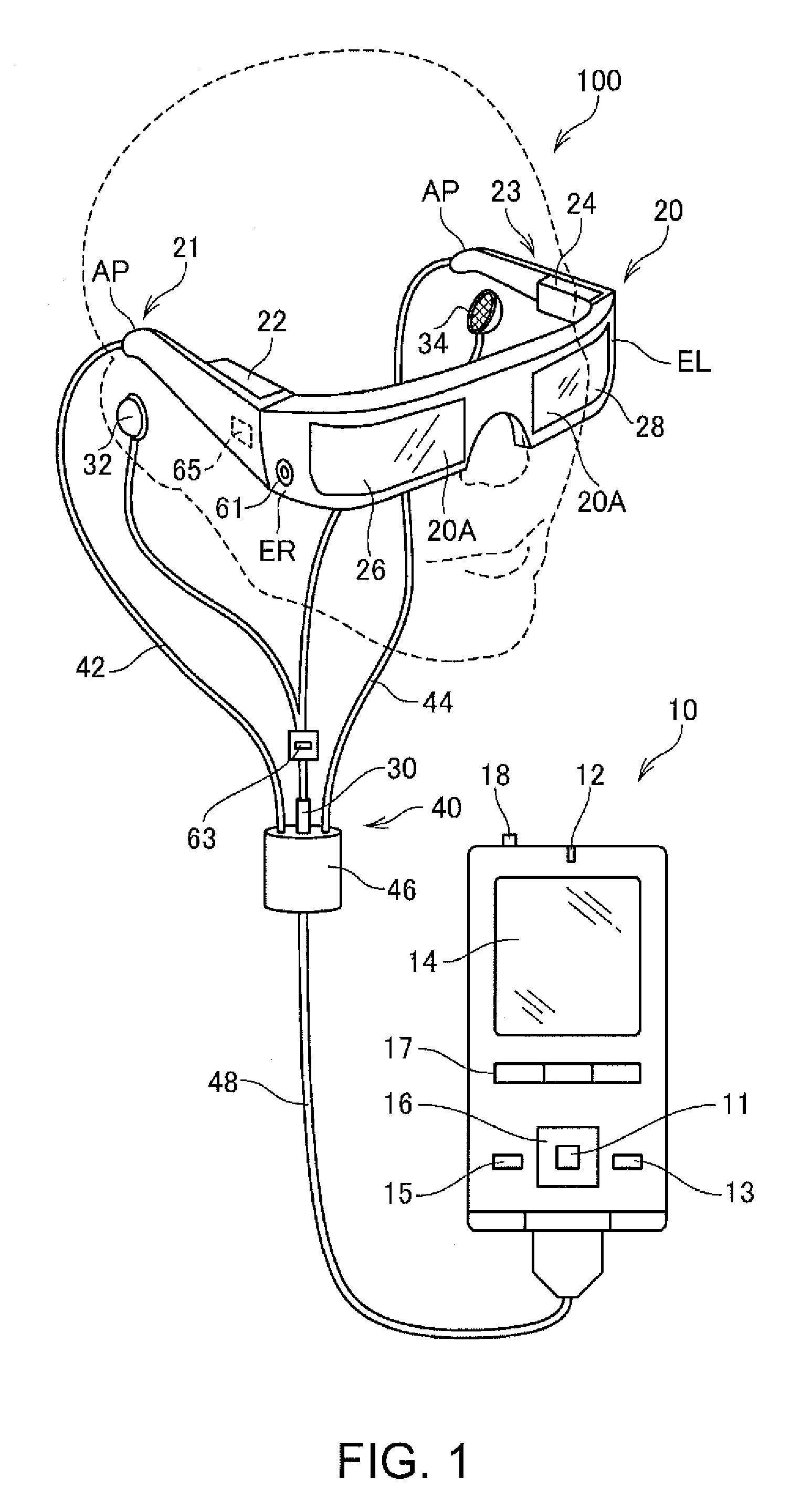 Display device, method of controlling display device, and program