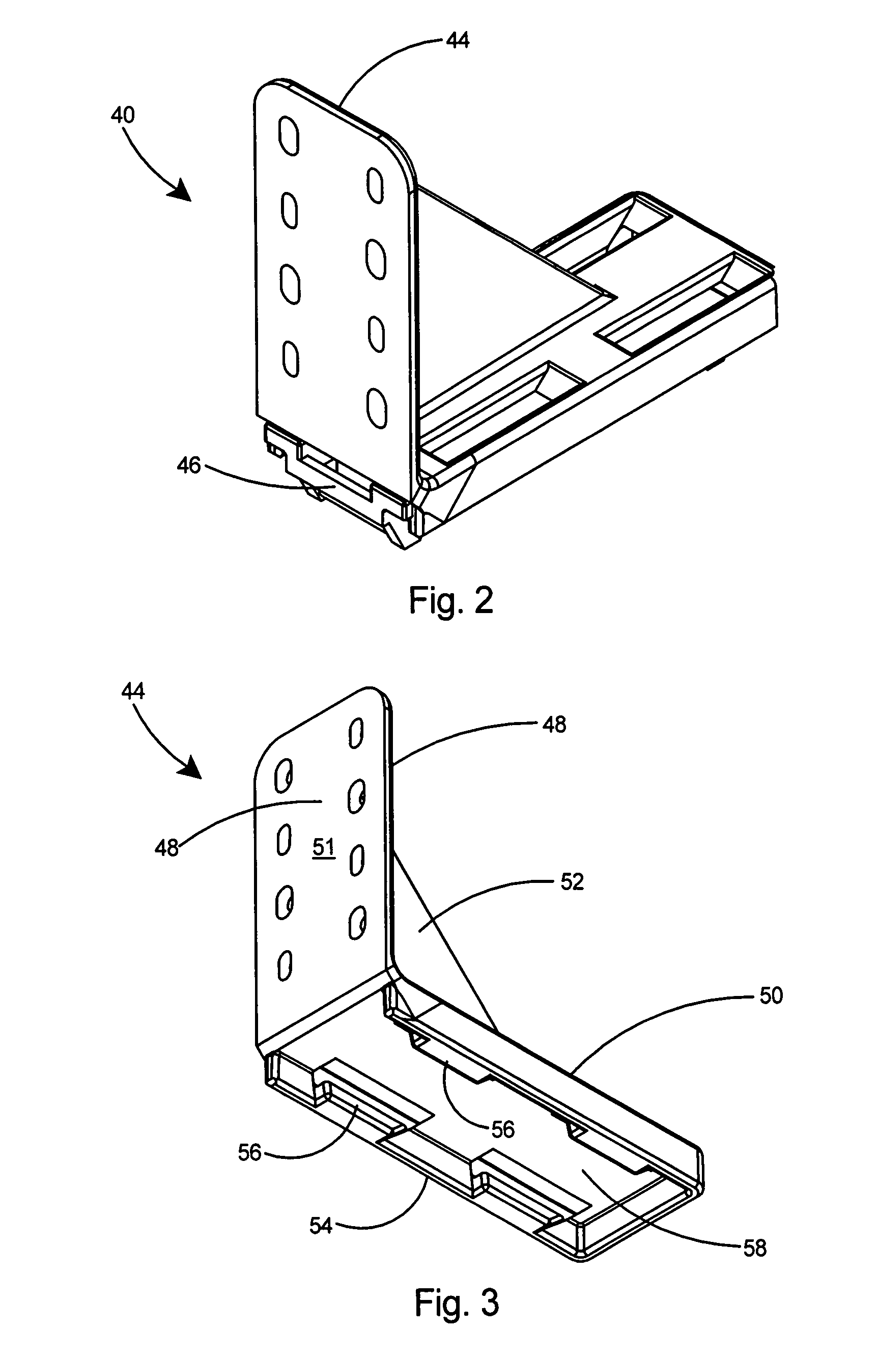 Cable support assembly for minimizing the bend radius of cables
