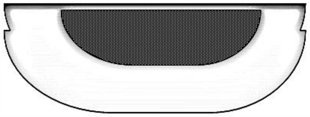 Structure of energy-containing special-shaped hood cutter