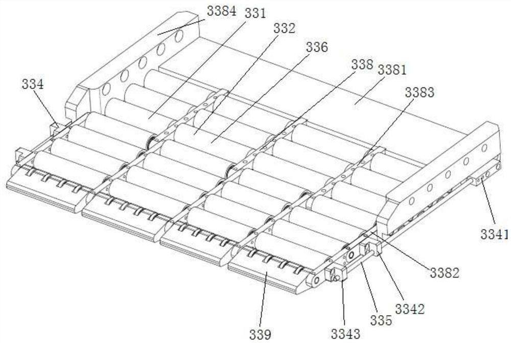 Internal forklift parking robot with blocking arms and parking implementation method of internal forklift parking robot