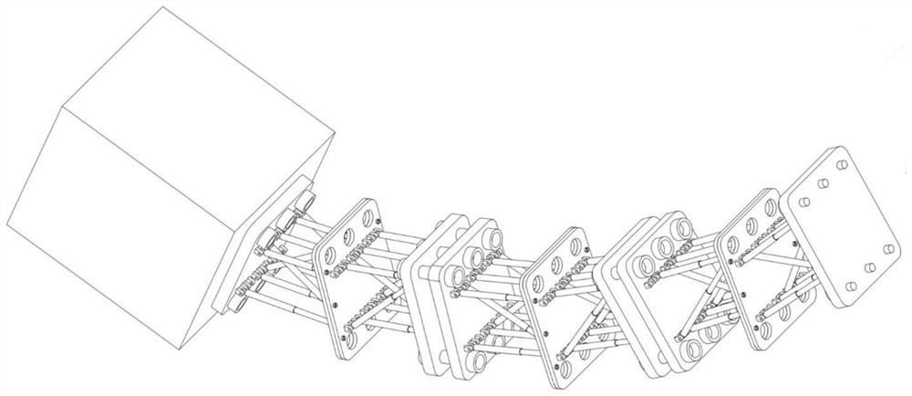 Hyper-redundant continuum robot driven by shape memory alloy