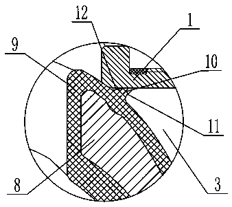 Self-sealing eccentric half-ball valve