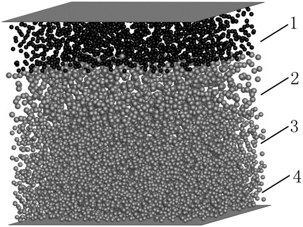 A gradient doped structure of silica airgel opacifier