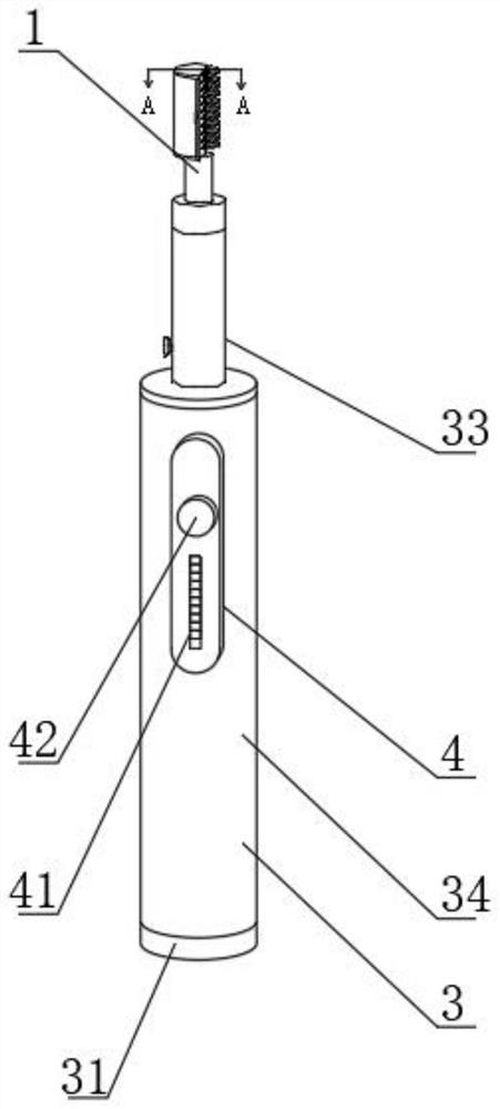 Electric toothbrush with multiple cleaning modes