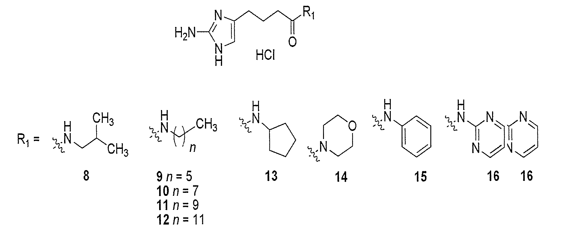 Inhibition of biofilms in plants with imidazole derivatives