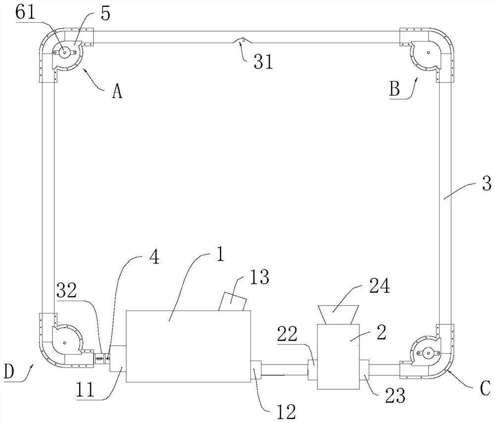 Feed transfer system