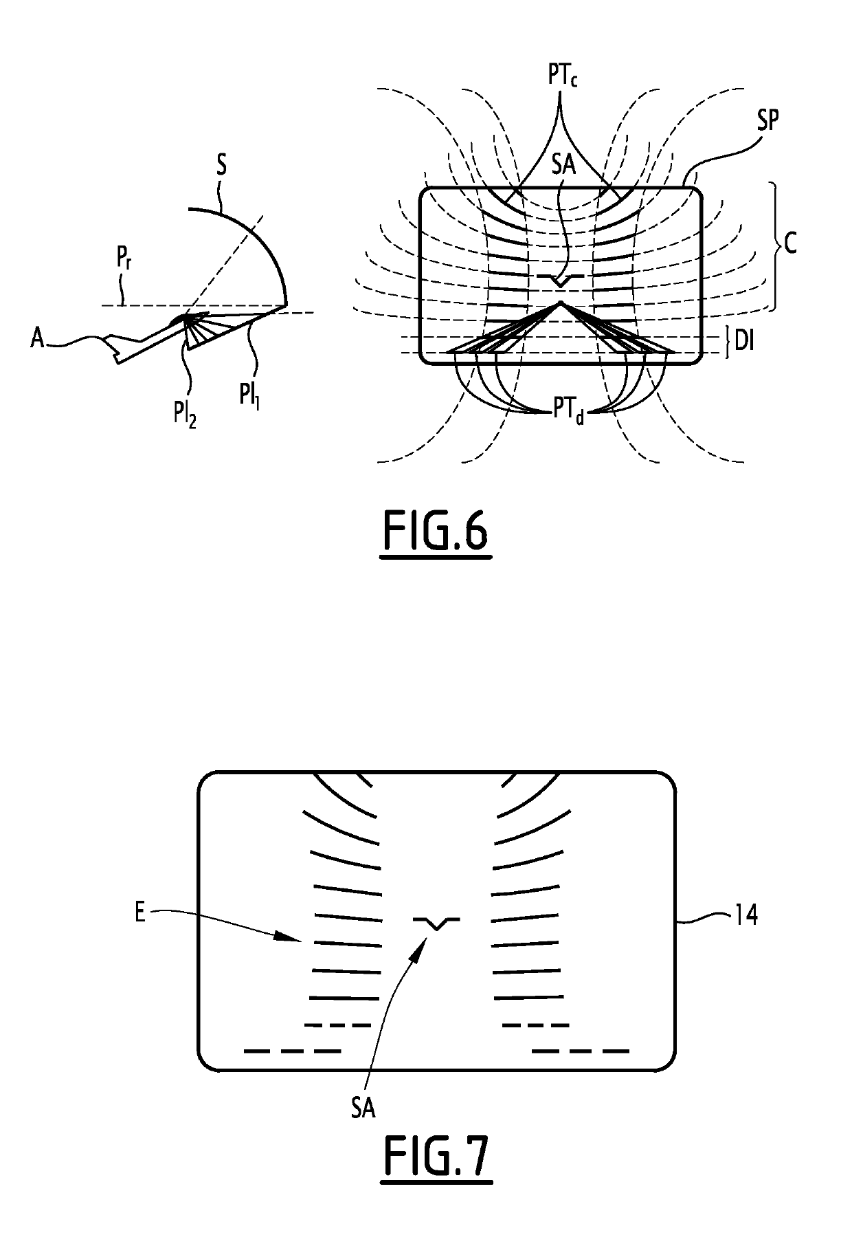 Visualization method of the attitude of an aircraft, associated computer program product and visualization system