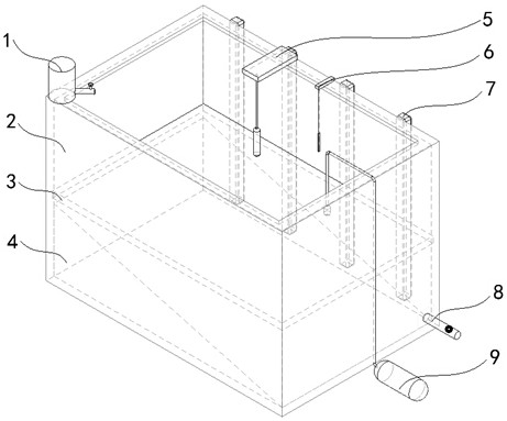 A kind of copepod indoor circulation incubator