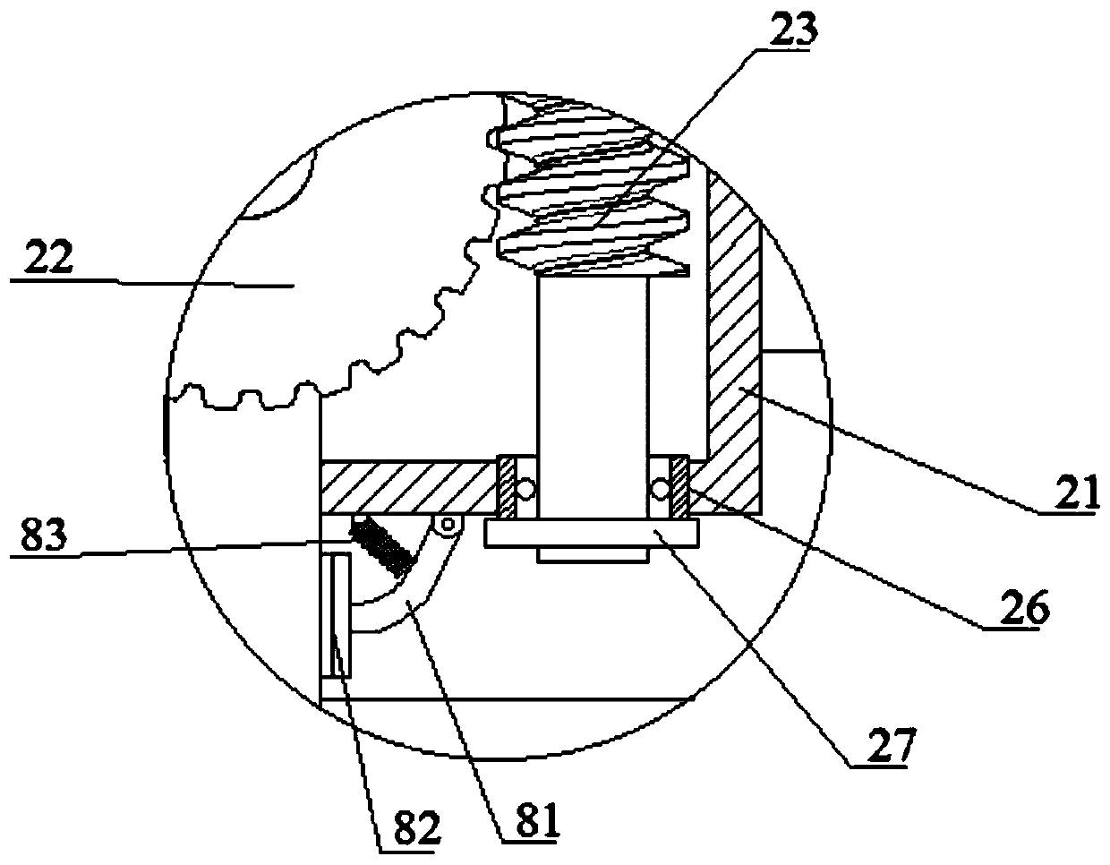 Retractable step based on bus