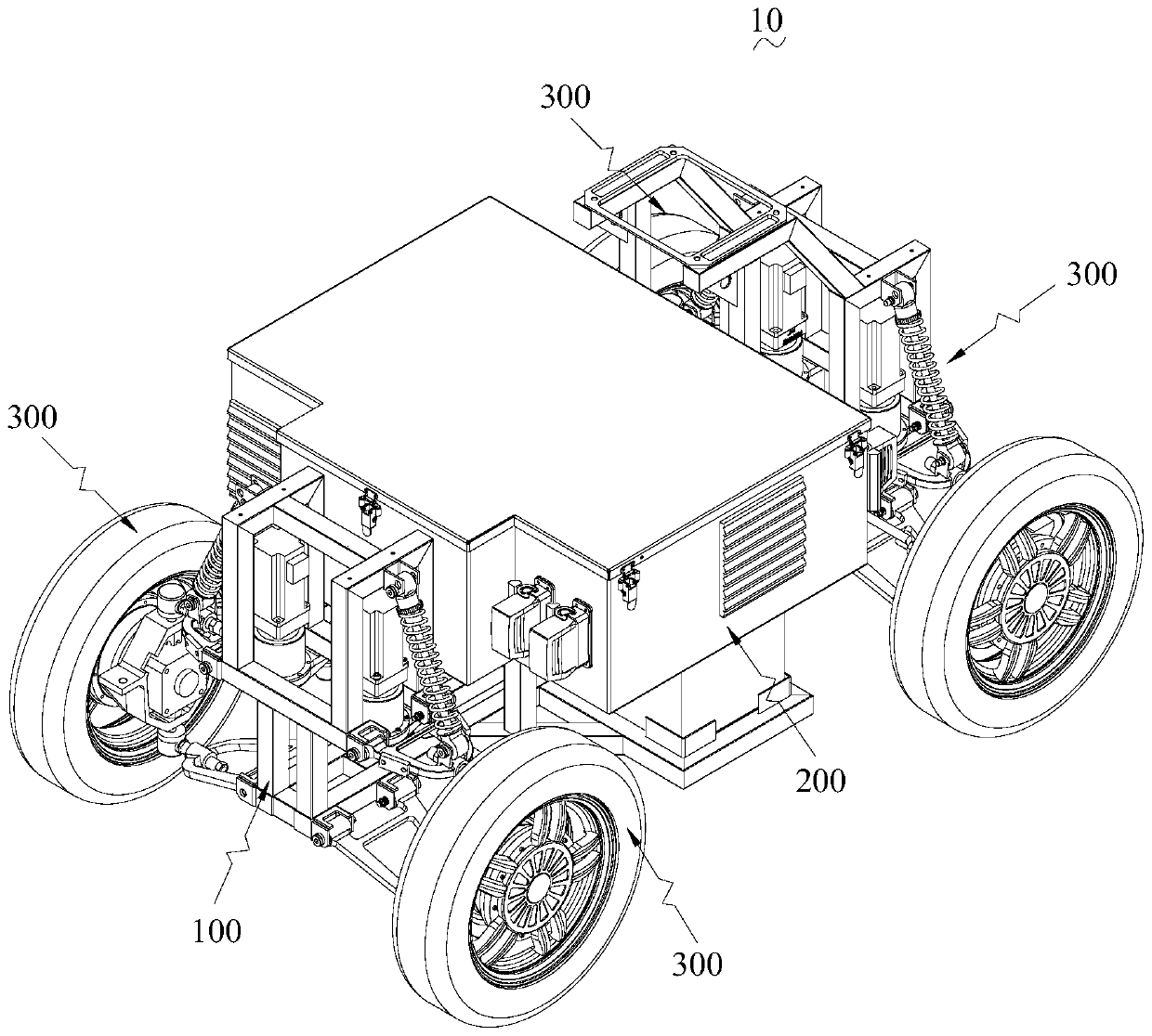 Chassis system and robot