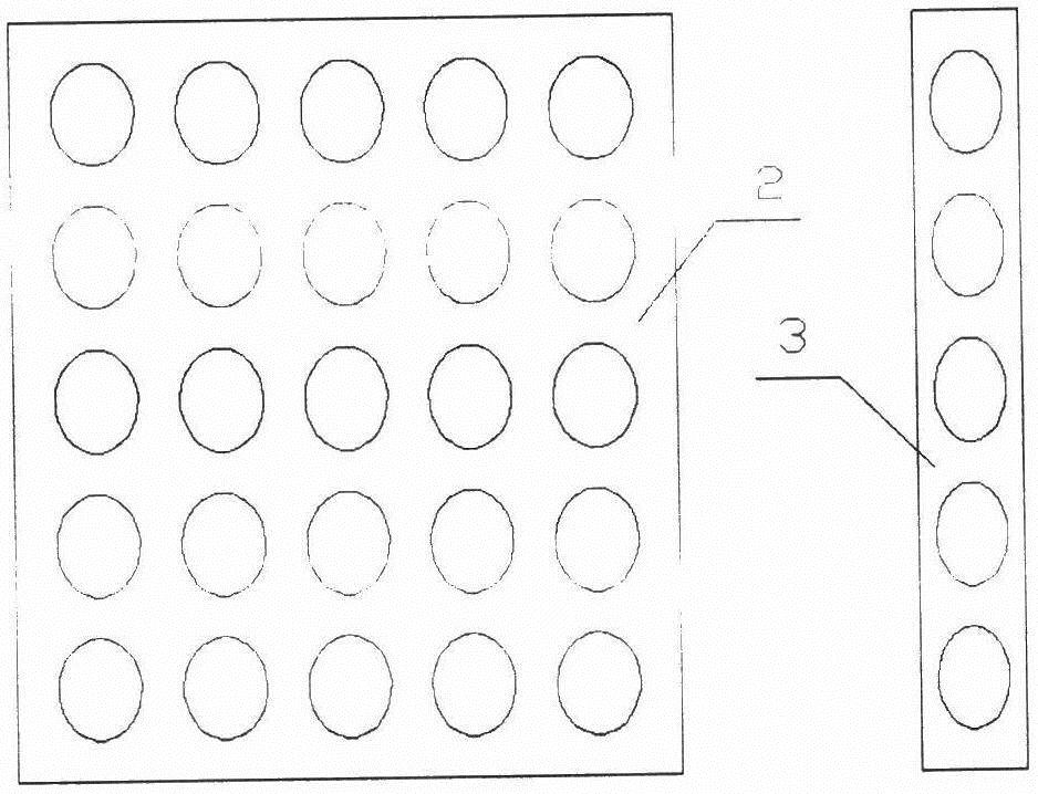 Honeycomb hollowed-out grating tubular double-steel-plate concrete composite shear wall and preparation method thereof