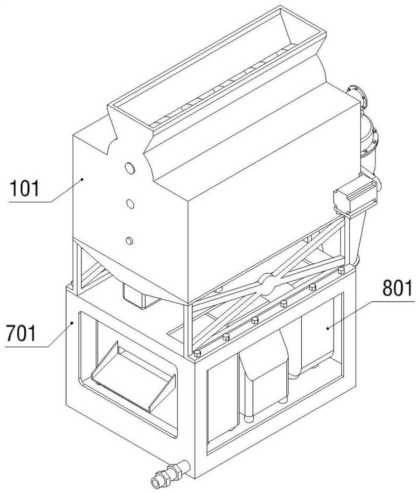 Process method and equipment for preparing activated sludge-based granular biochar based on one-step method