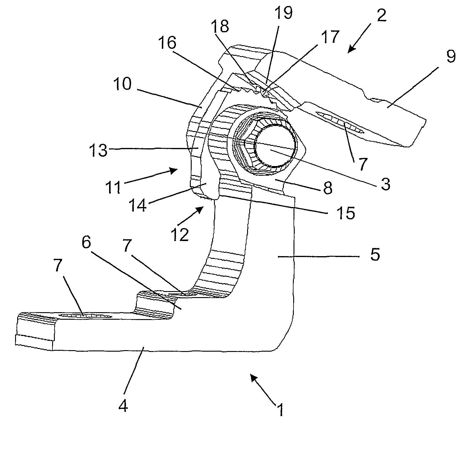 Hinge for a vehicle door