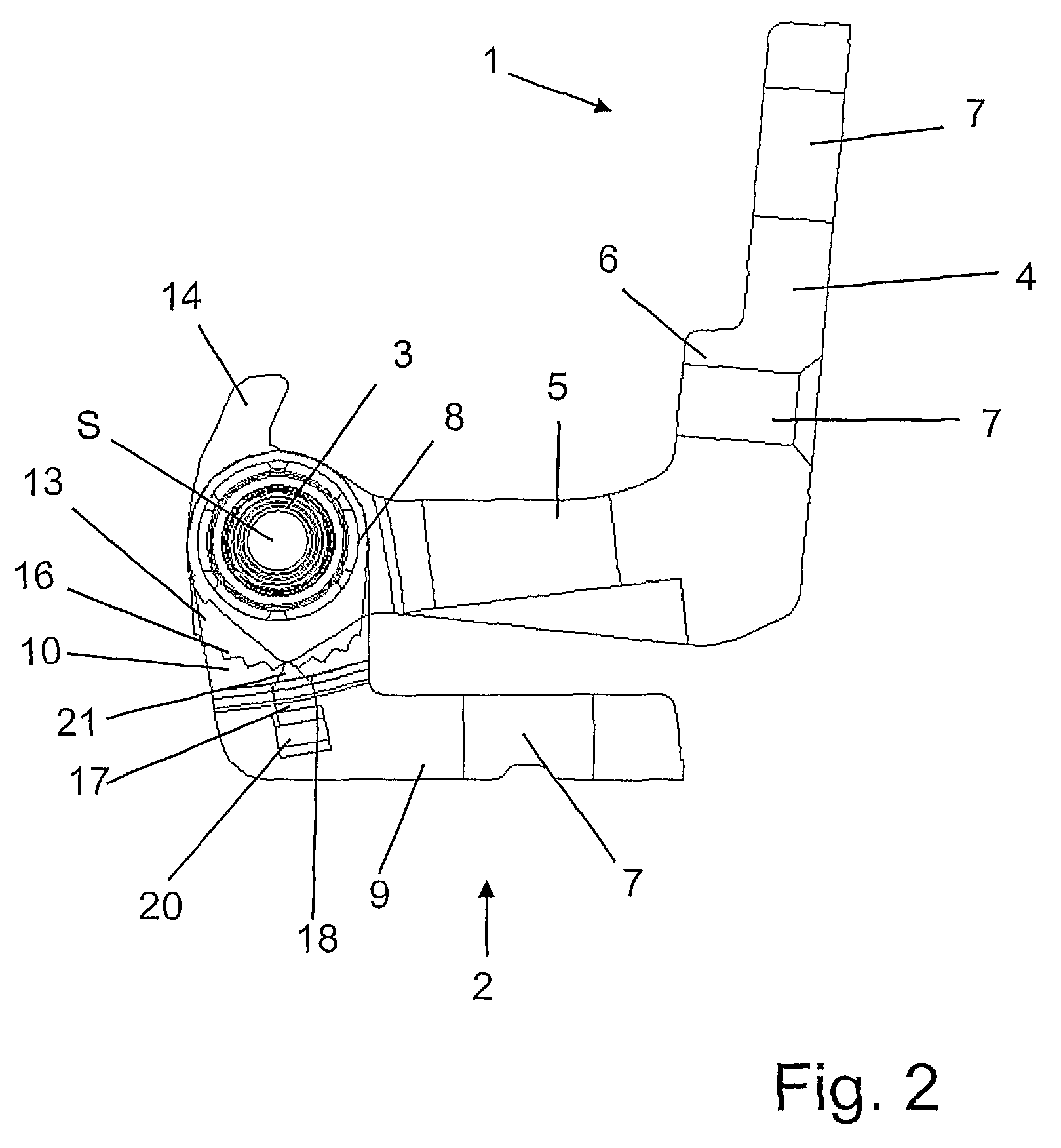 Hinge for a vehicle door