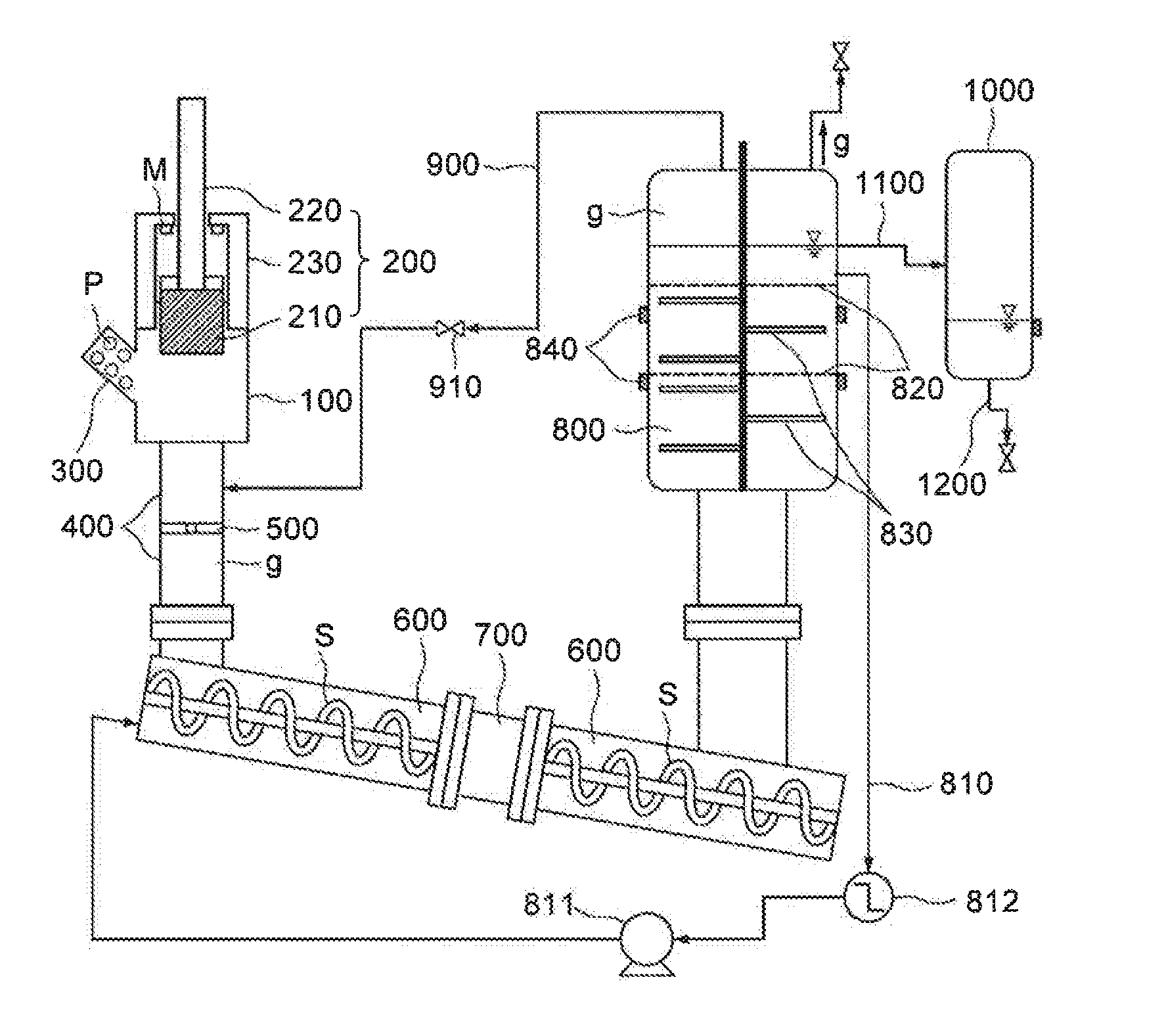 Apparatus for revaporizing gas hydrate pellets