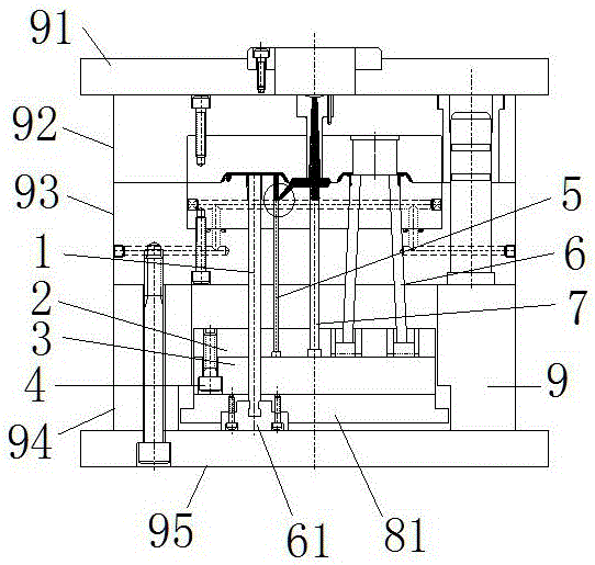 Simple secondary ejecting mechanism