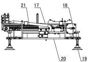 Sucking mechanism of tile online sorting device and tile online sorting device