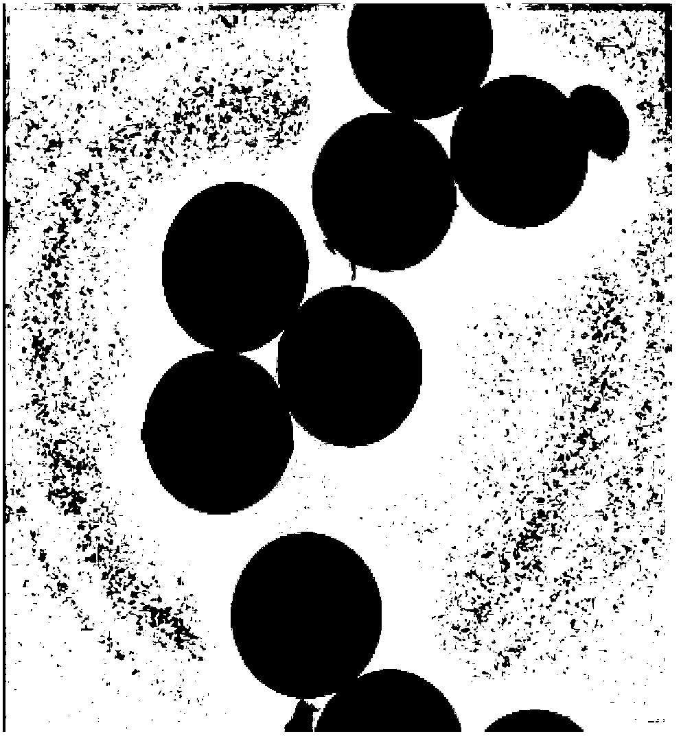 Dual curing crown nuclear resin for dentistry and preparation method thereof