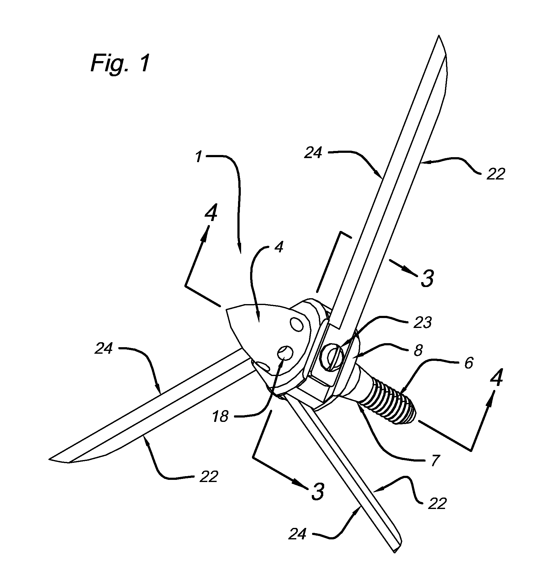 Hunting arrow point