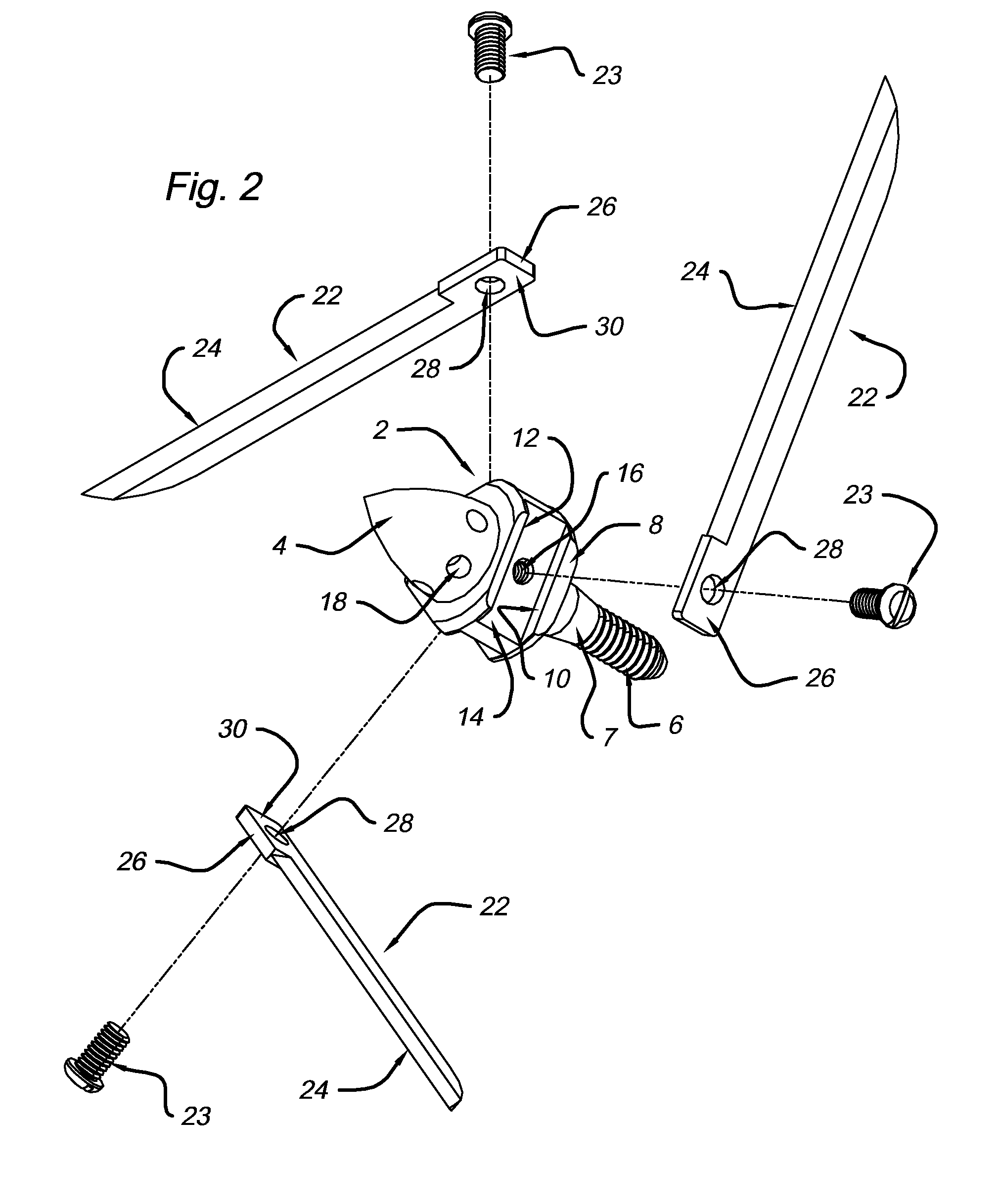 Hunting arrow point