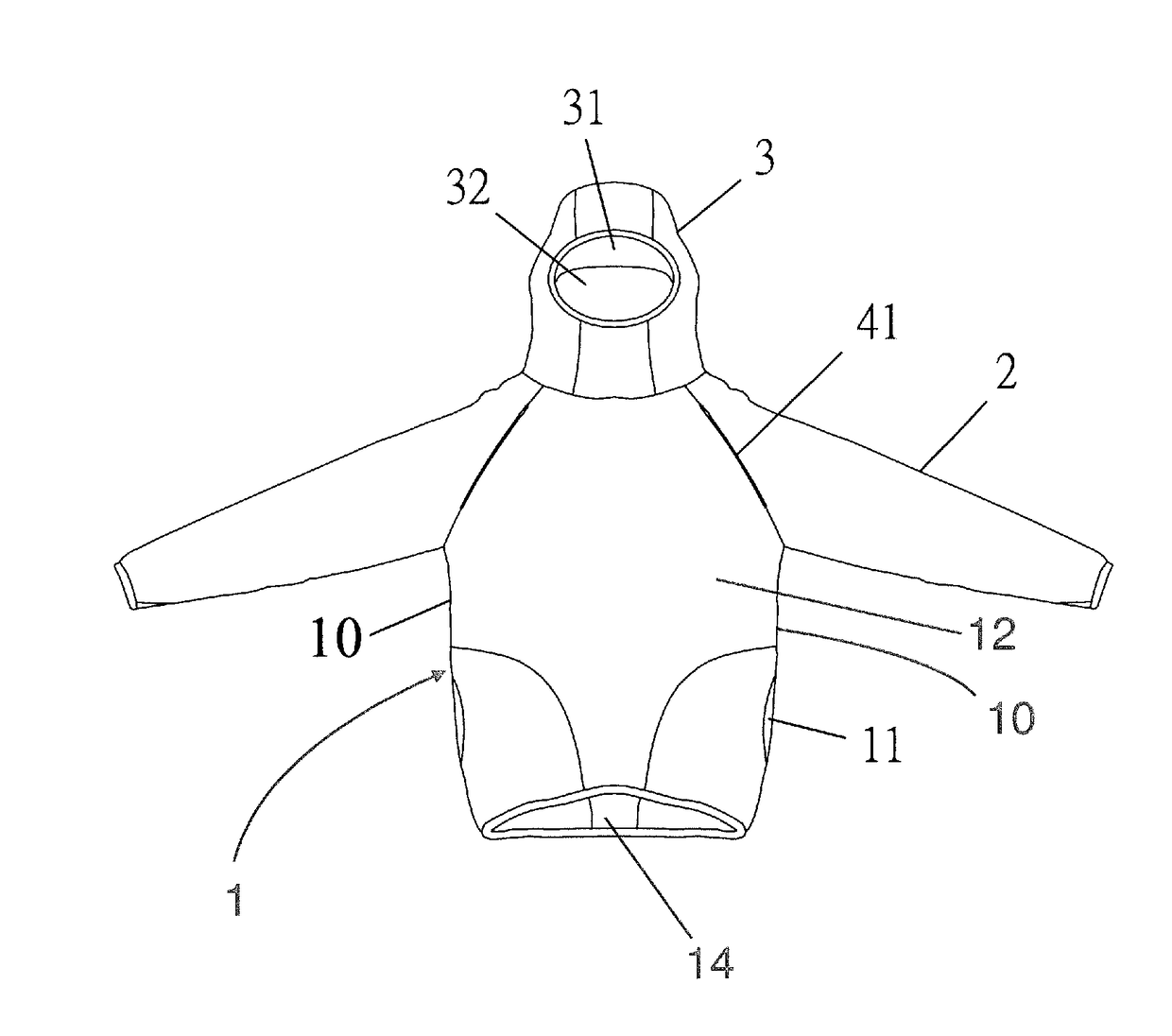 Multi-function clothes structure