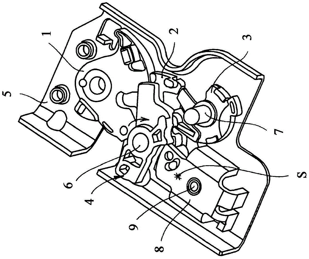 Motor vehicle door lock