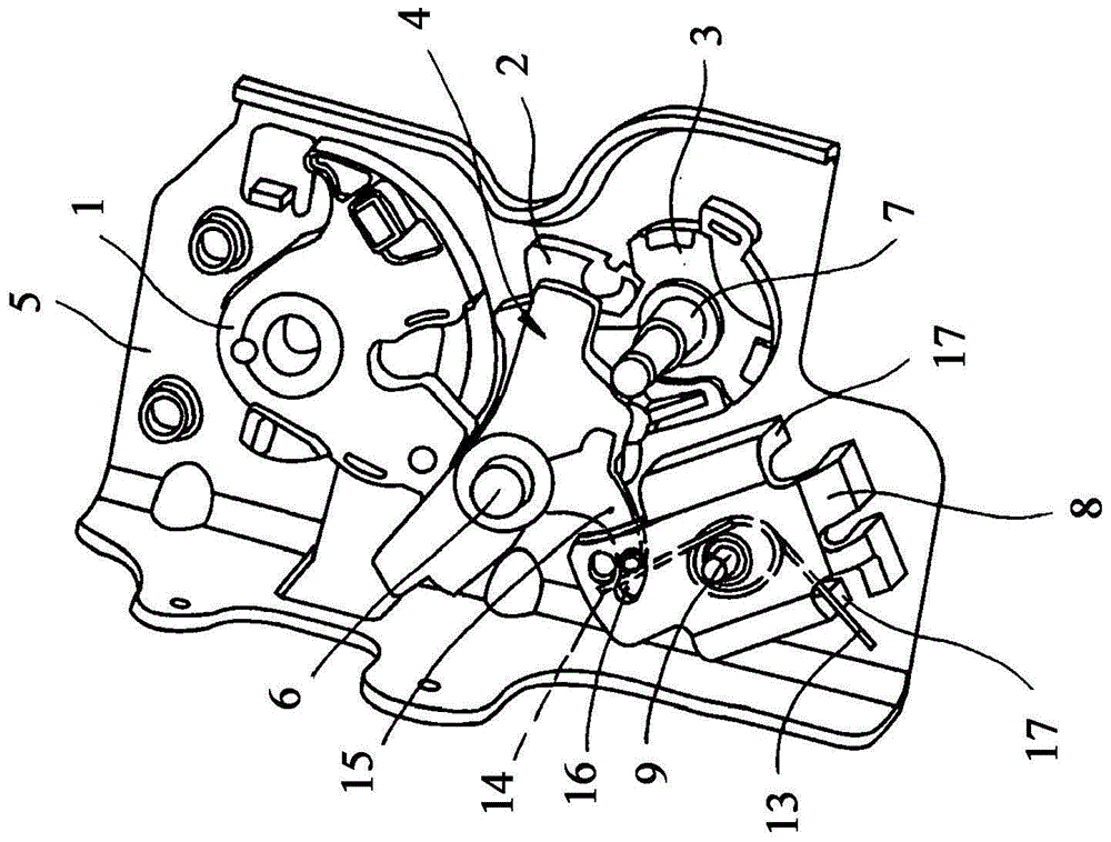 Motor vehicle door lock