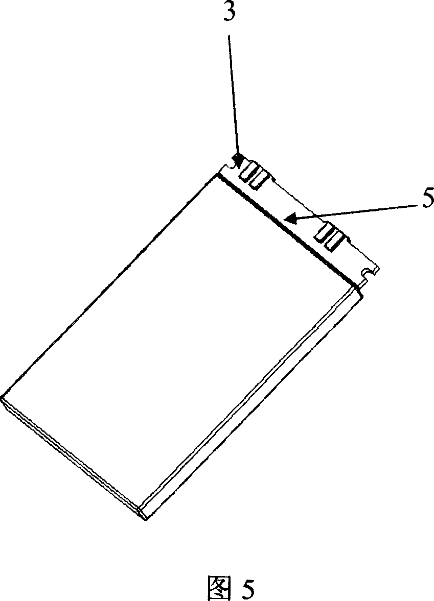 Lithium ion battery and its making method