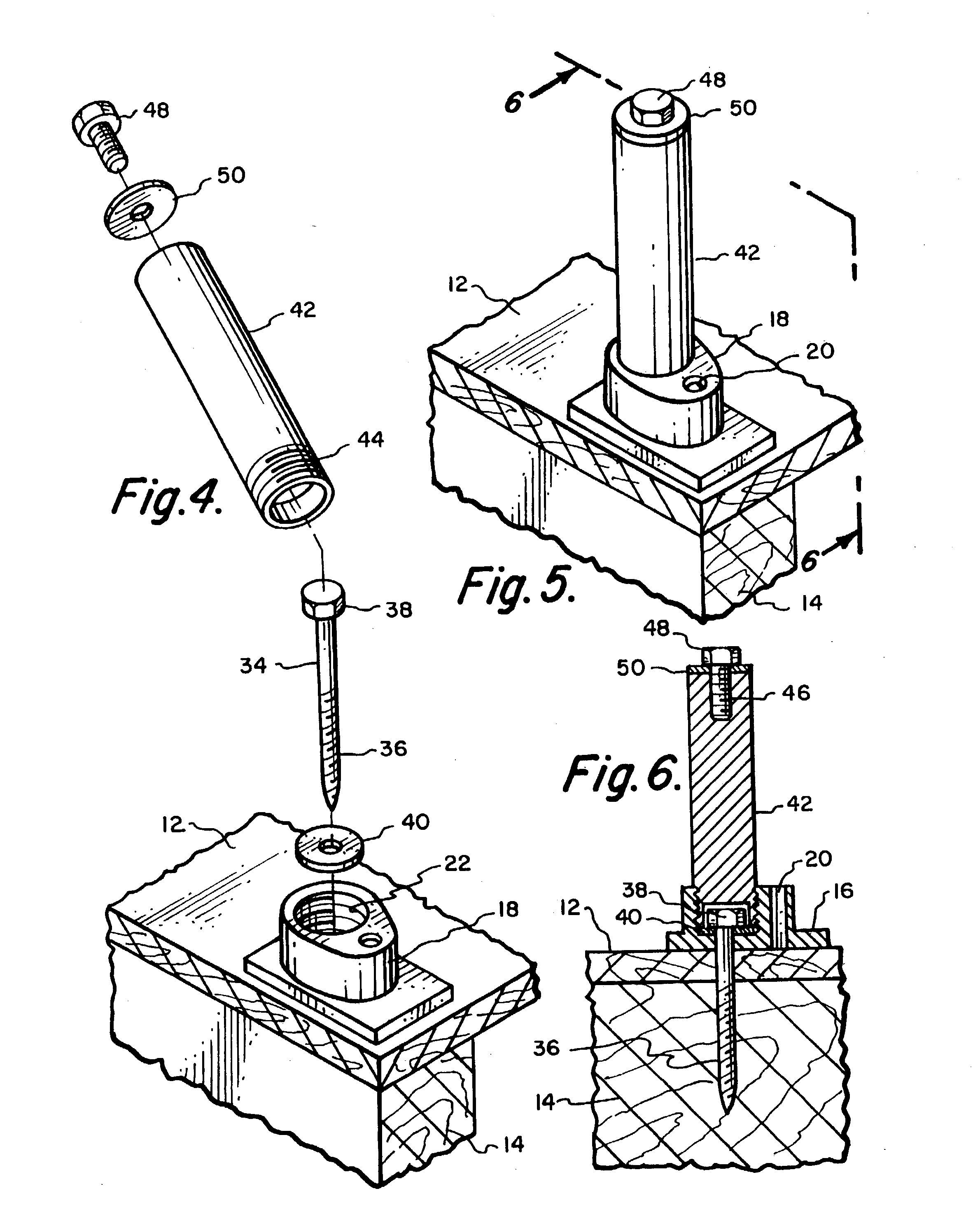 Mounting system for supporting objects