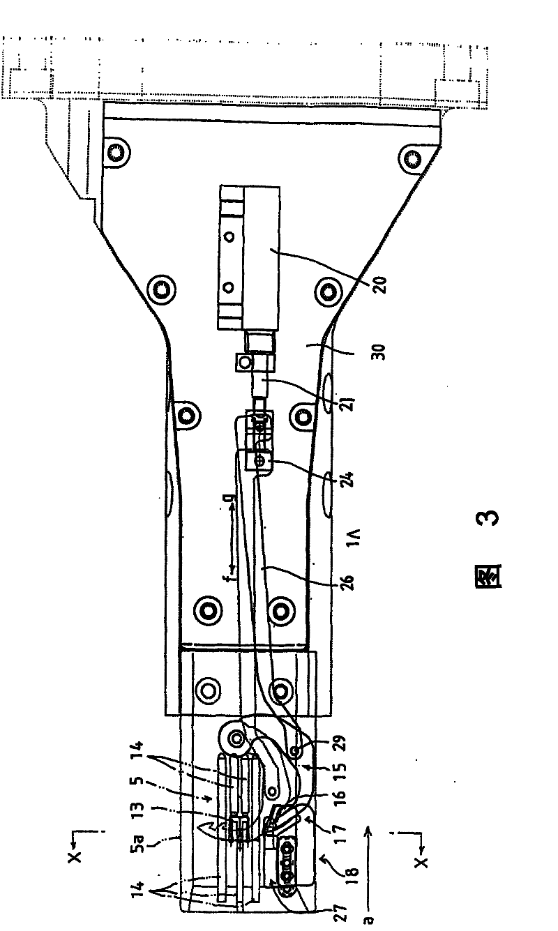 Sartorius with thread-cutting device