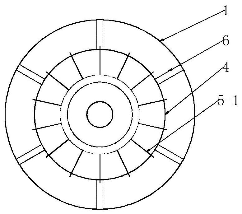 Air flow separator for gypsum powder