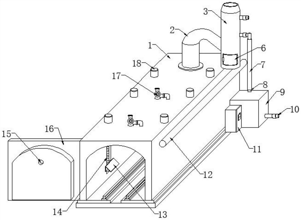 Improved kiln with calcination observation mechanism