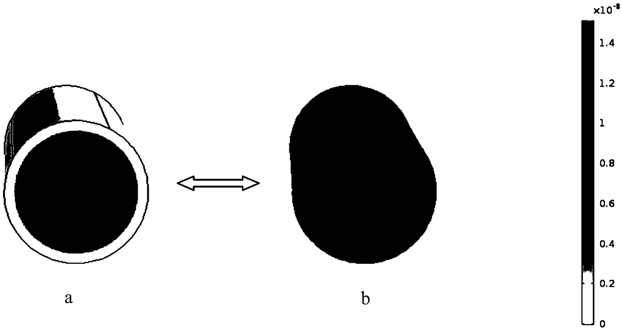 Tight oil flow simulation and permeability prediction method based on pore network model