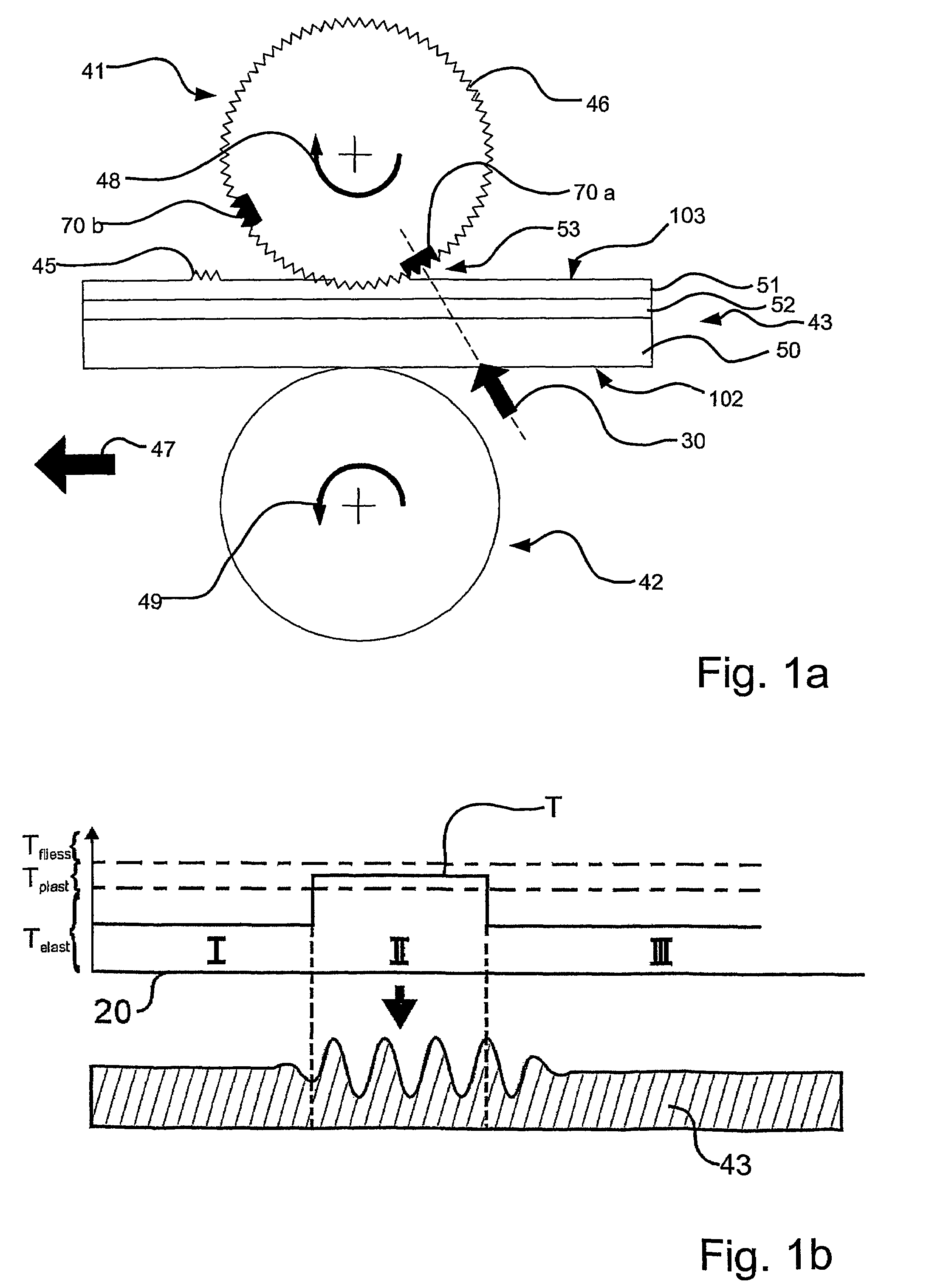 Laser-supported reproduction method