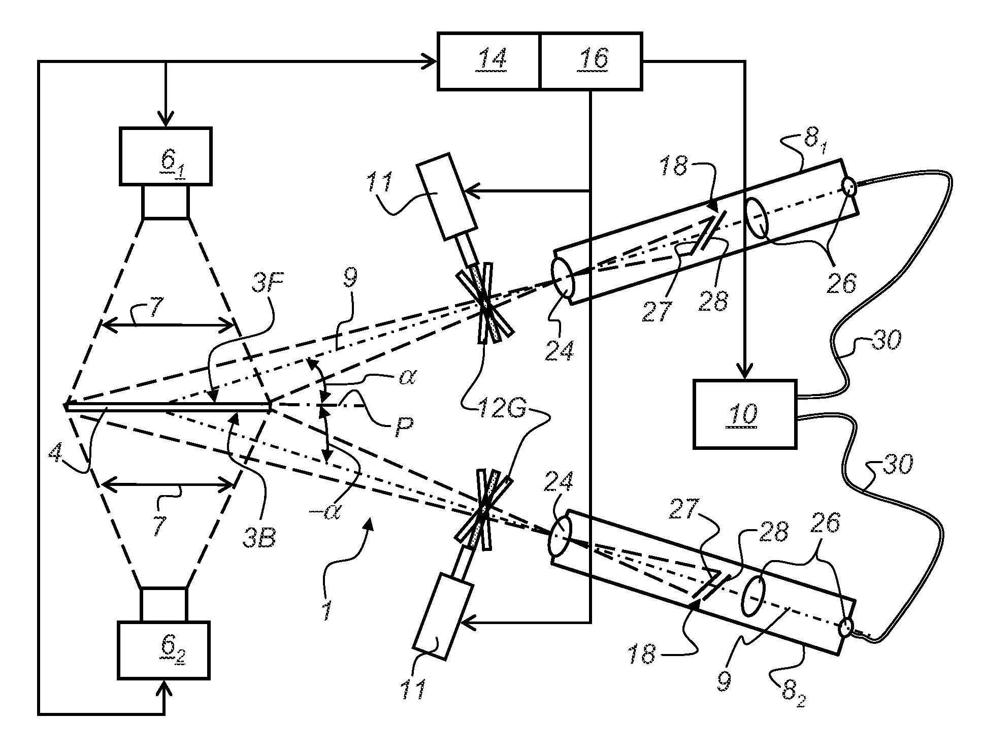 Apparatus and method for three dimensional inspection of wafer saw marks