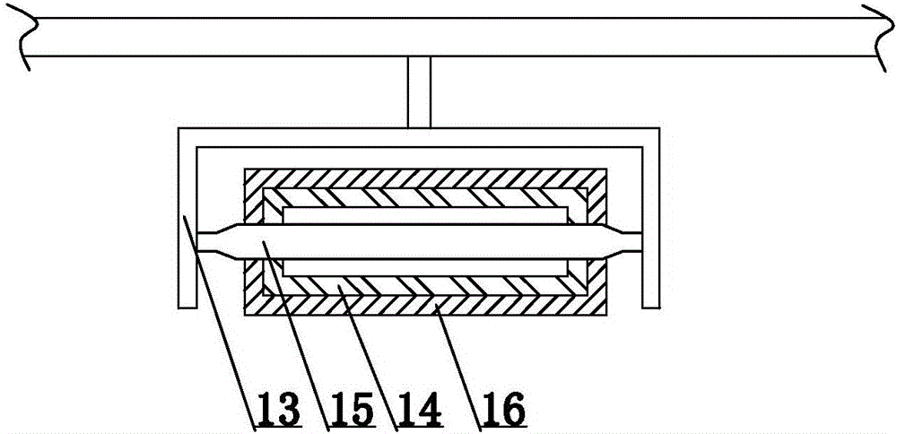 Pretreatment device of refrigeration house door plate