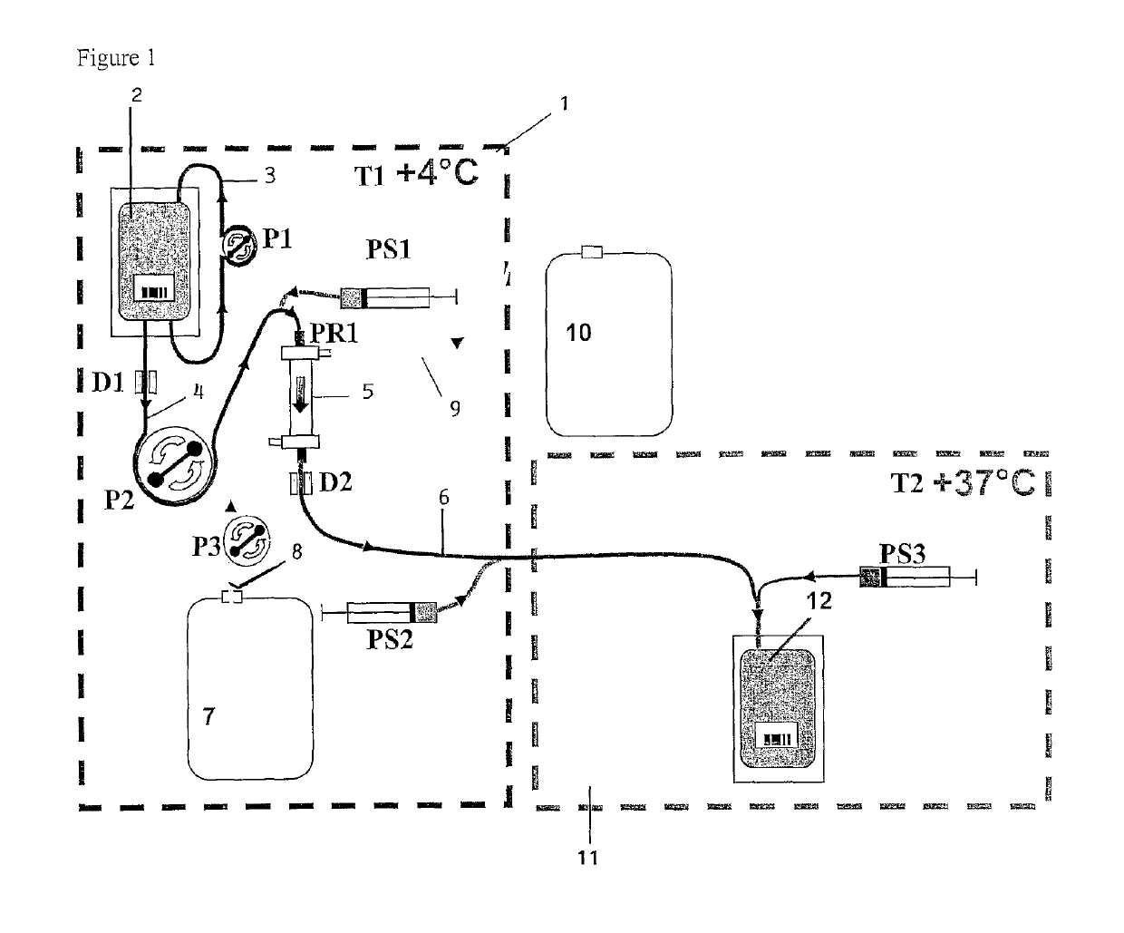 Lysis/resealing process and device for incorporating an active ingredient, in particular asparaginase or inositol hexaphosphate, in erythrocytes