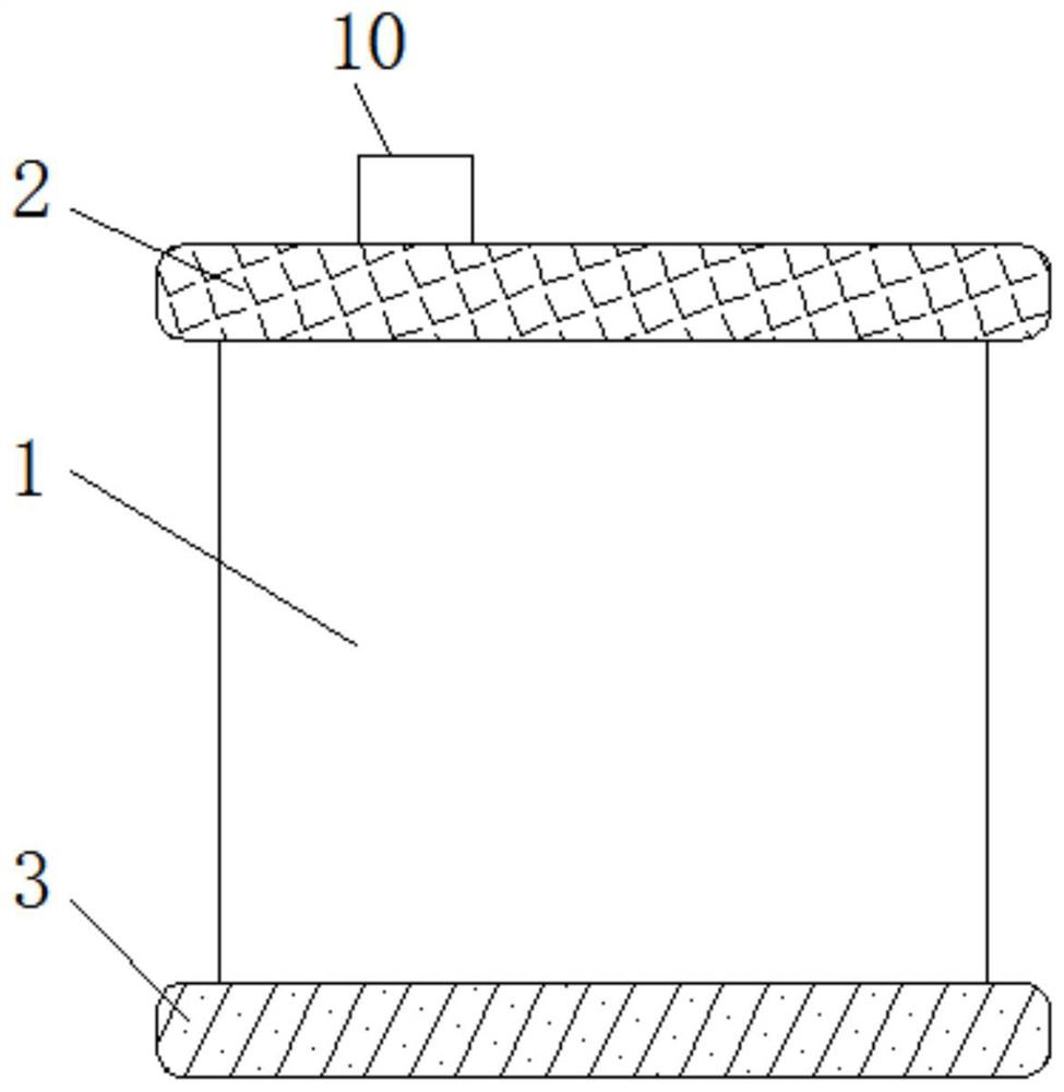 Elliptical barrel direct-discharge silencer capable of improving power of 5Kw unit generator