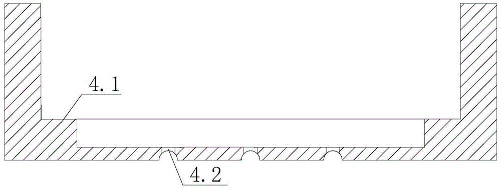 A flat pinhole coaxial electrospinning fiber composite spinneret and spinning method thereof