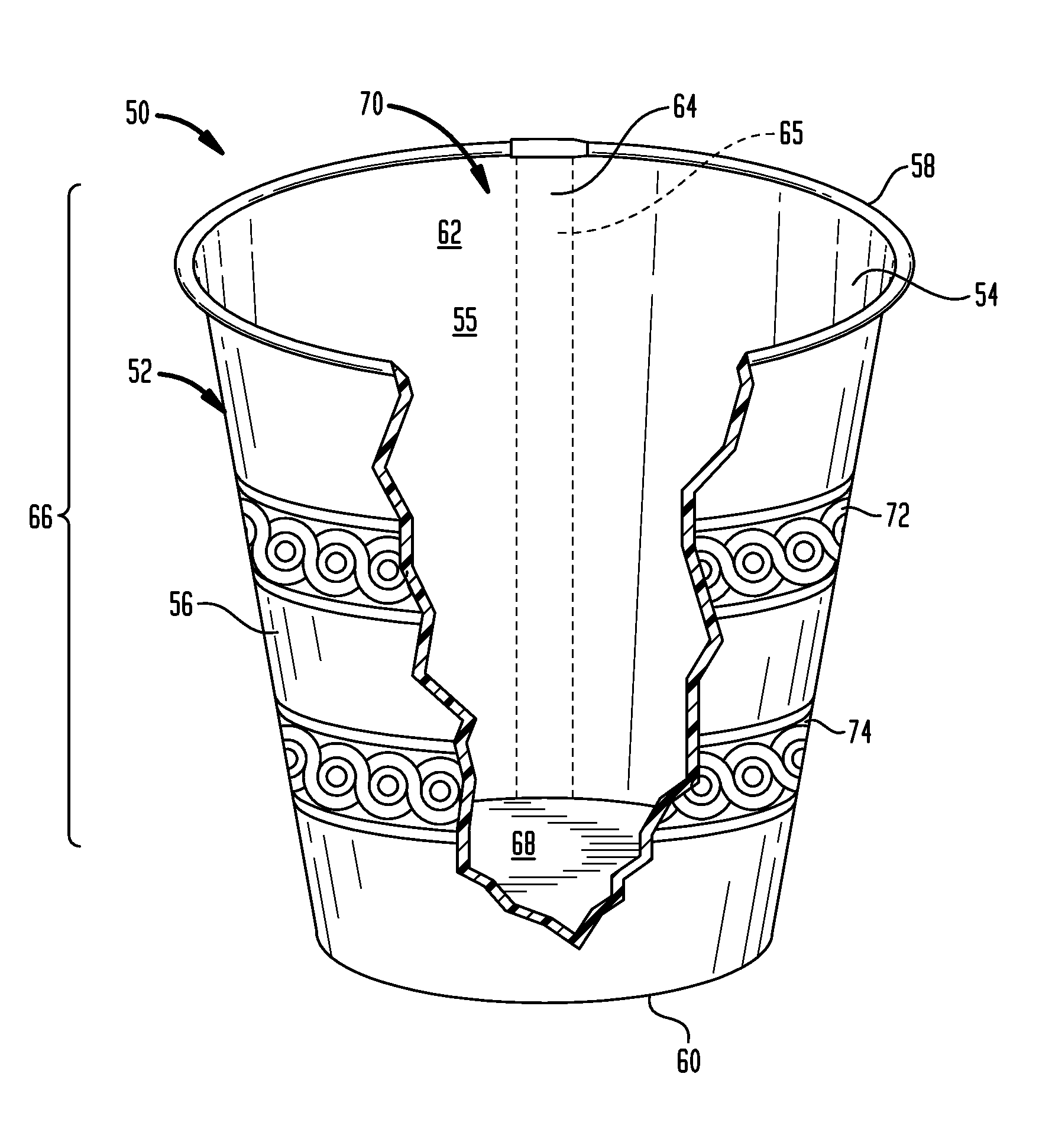 Paper cup manufacture with microencapsulated adhesive