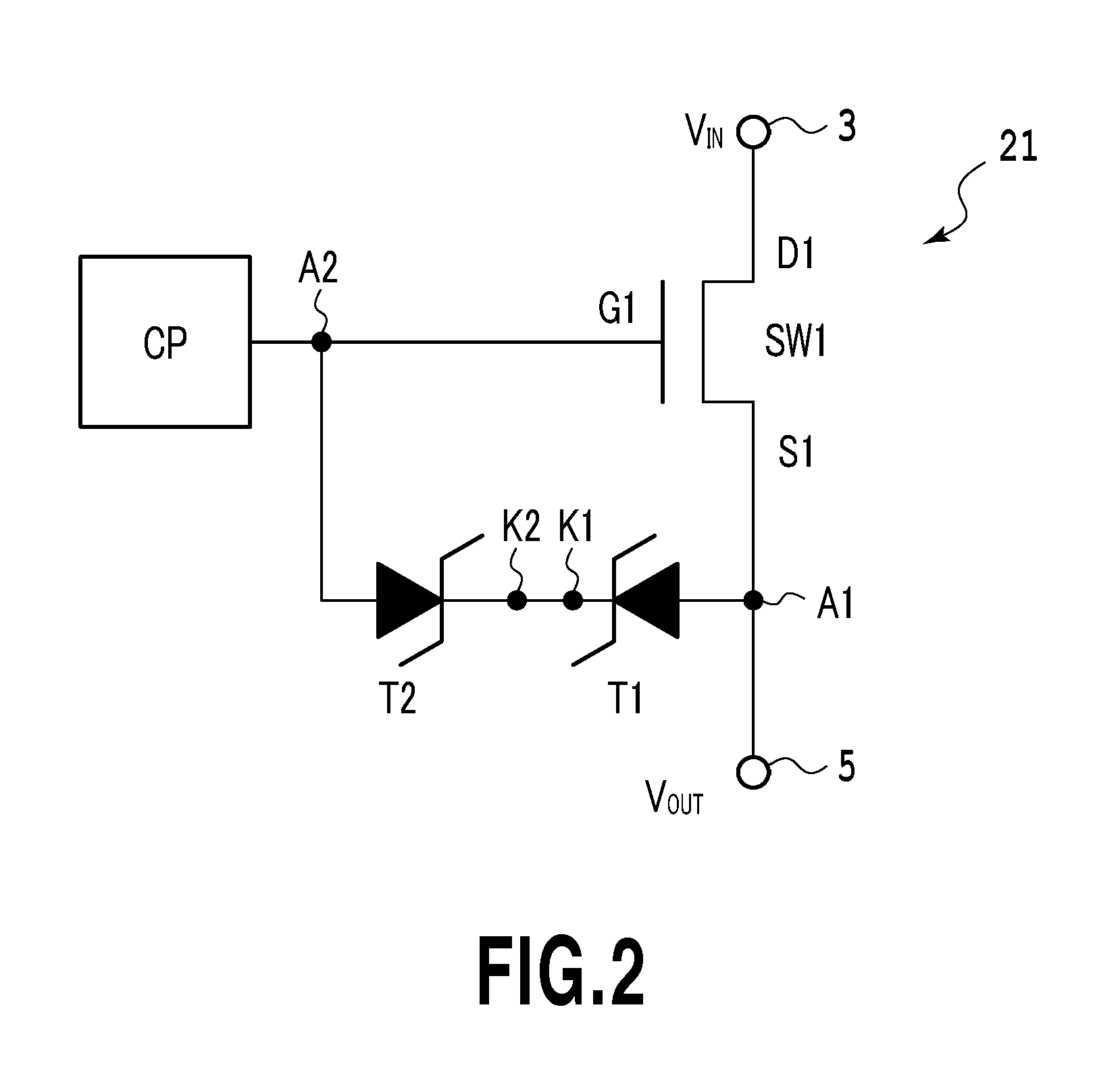 Power source connection circuit