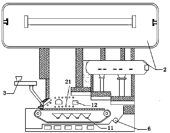 High-efficiency energy-saving biomass boiler system