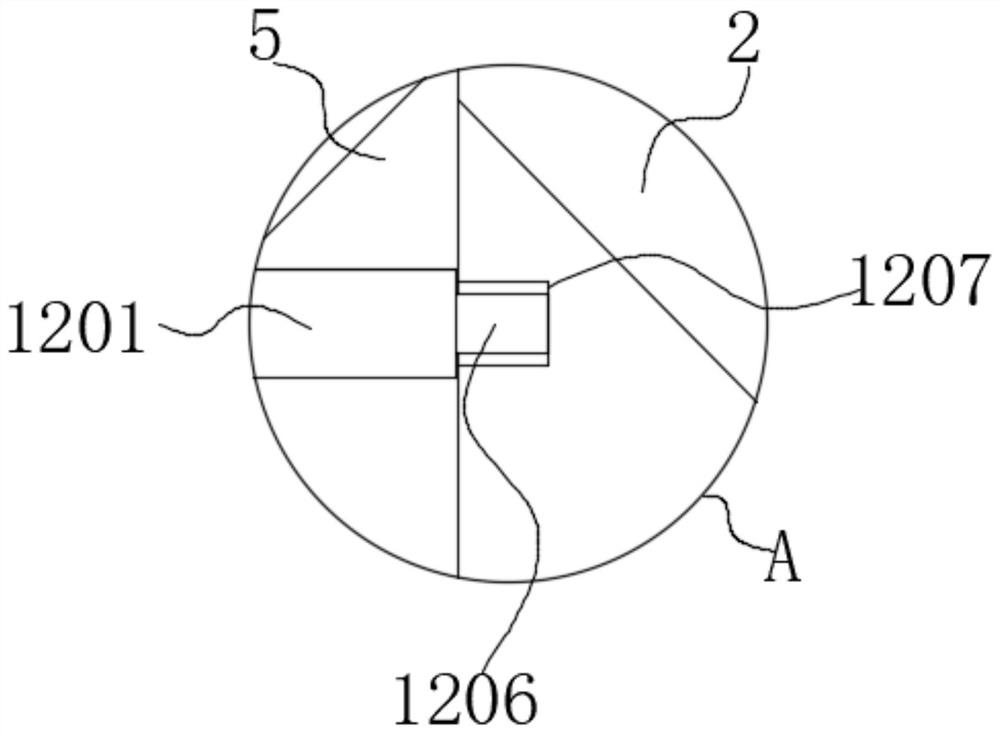 Electronic temperature measuring device for intensive care department