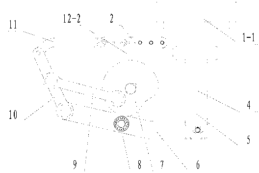 Automatic stamping mechanism based on copper stamp