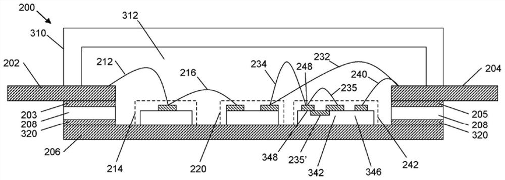 rf power transistor with impedance matching circuit and its manufacturing method