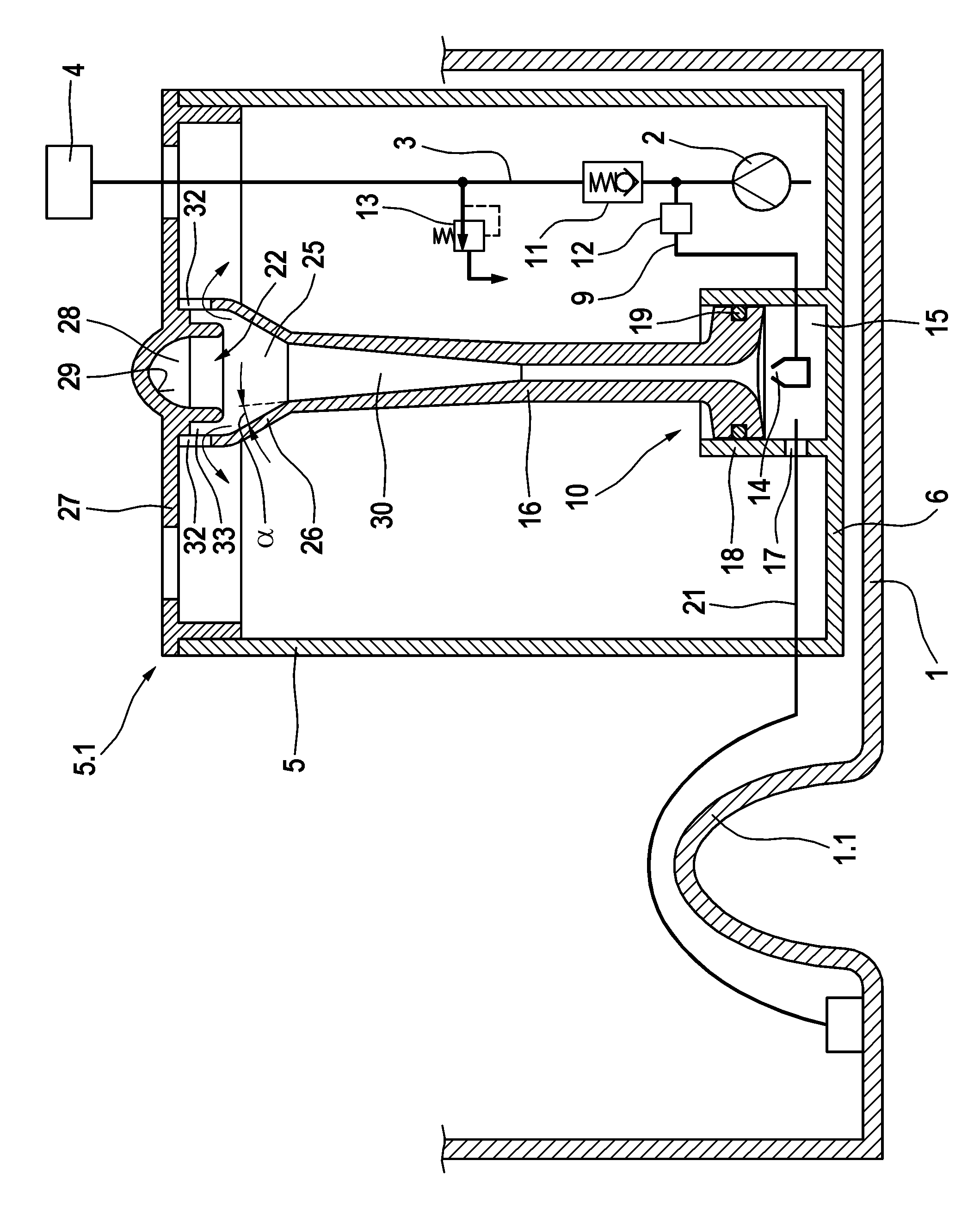 Device for delivering fuel